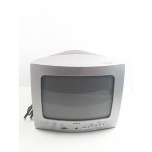 Vintage RCA E13320 13'' CRT TV Retro Gaming Color 2004 No Remote Tested Working